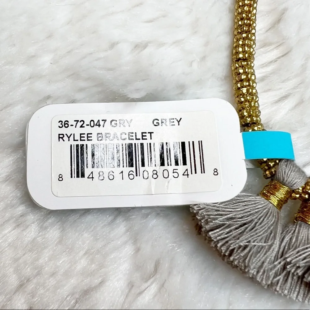 Shiraleah Anthropologie Rylee Bracelet in Grey